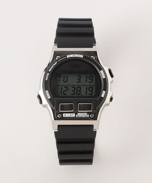 TIMEX＞IRONMAN 8 LAP METAL デジタルウォッチ 腕時計