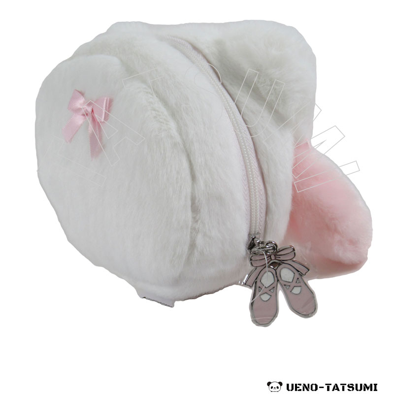 マイメロディ フェイス形ポーチ（白猫バレリーナ） - キャラクター