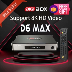 全く新しいDIGIBox D6 MAX | 2026年版 究極のAndroid TV Box