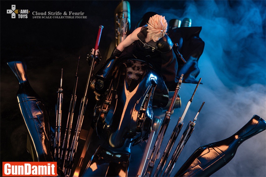 GameToys 1/6 GT-006C Final Fantasy VII Cloud Strife & Fenrir