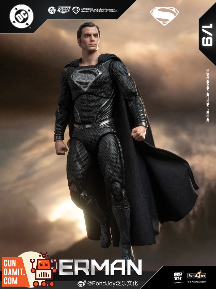 Fondjoy 1/9 DC Series Black Superman 2.0 - GunDamit Store
