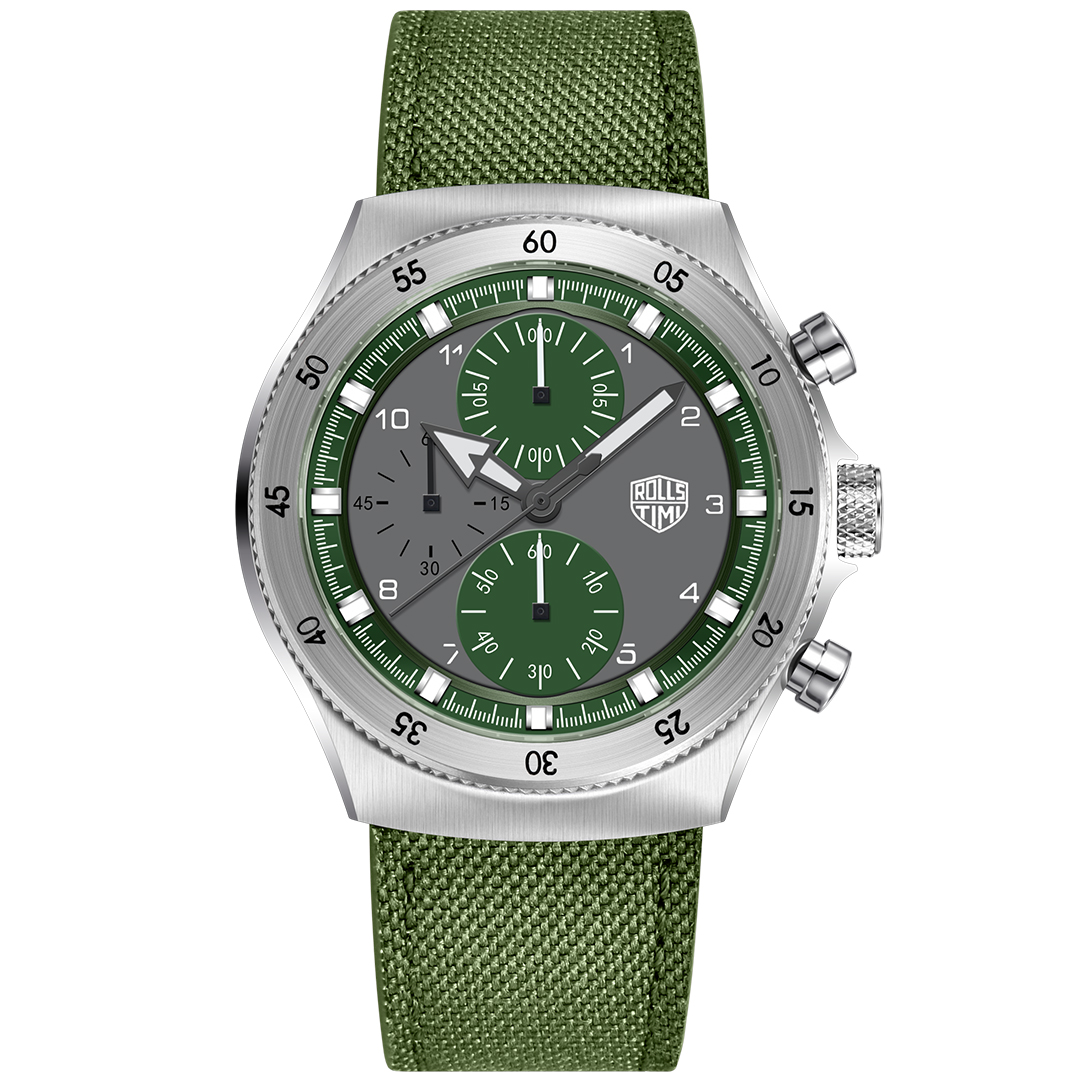 RollsTimi RT7932 Sports Quartz Men's Watch Stainless Steel