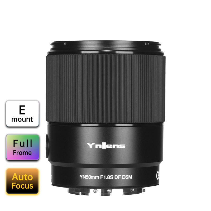 YONGNUO FE 50mm F1.8 for Sony Camera, Full Frame Auto Focus