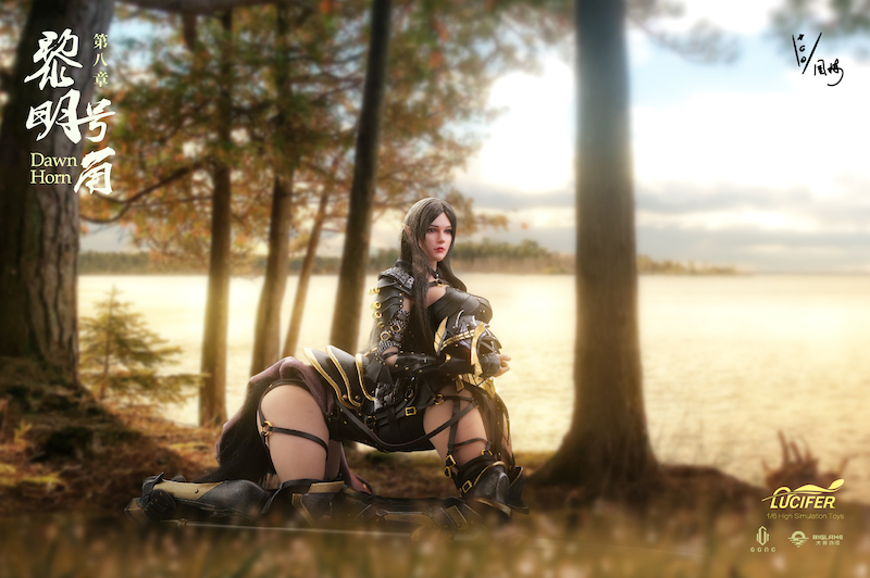 In Stock LUCIFER Studio LXF2309A Dawn Horn Centaur Action Figure