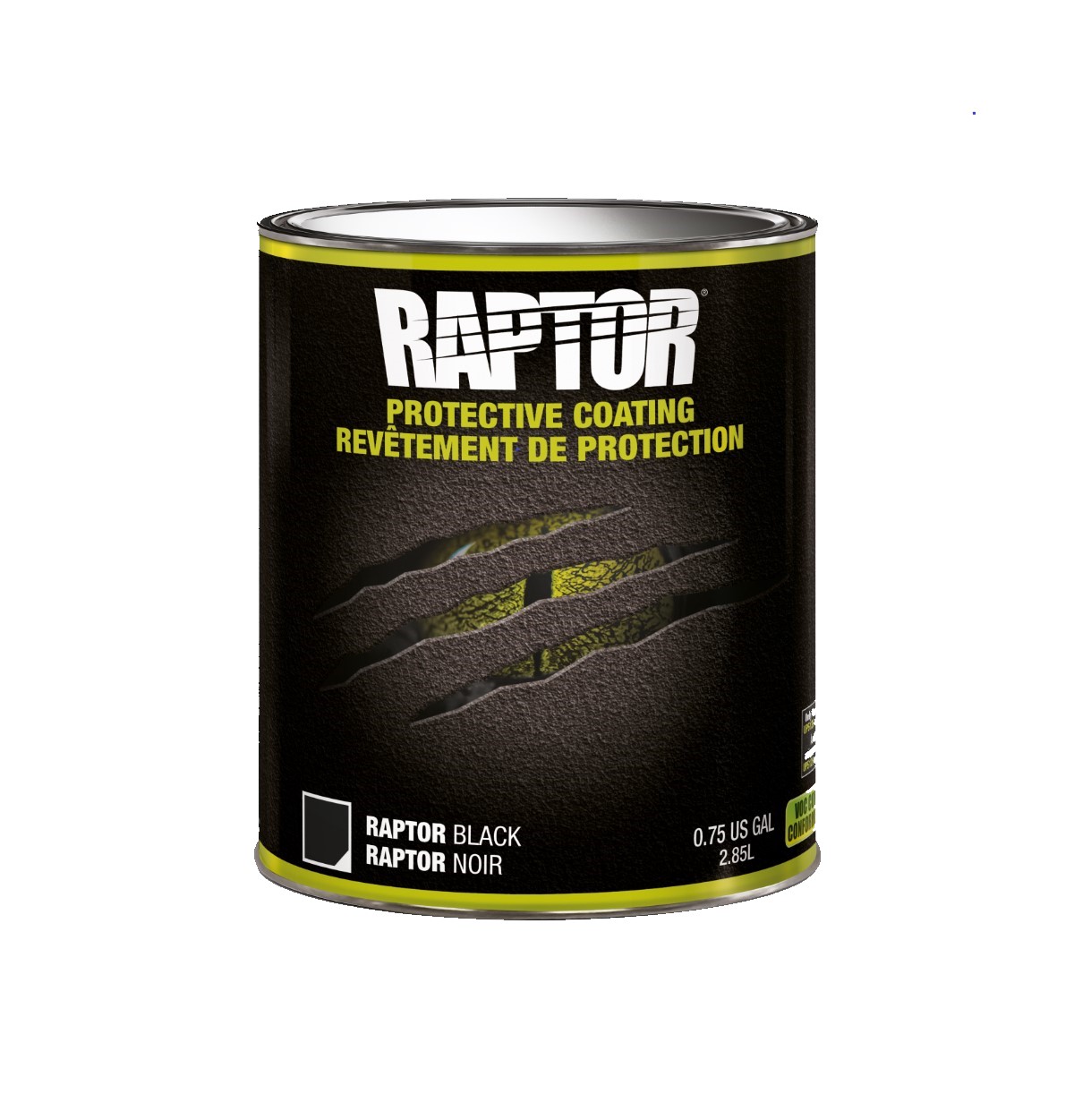 Raptor Tough and Tintable Protective Coatings: Gallons and Quart