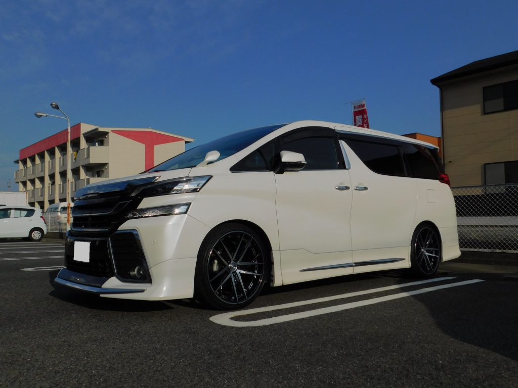 30ヴェルファイアをローダウン！ ROWEN フレイム 21インチ装着！後編