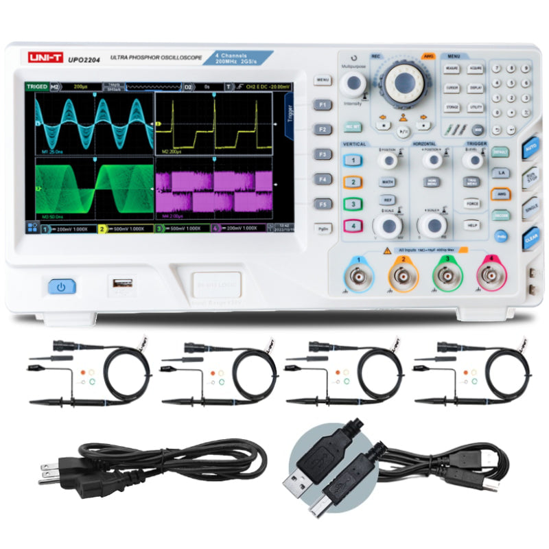 UPO1102CS 100MHz 2Ch Digital Storage Oscilloscope – Uni-Trend US