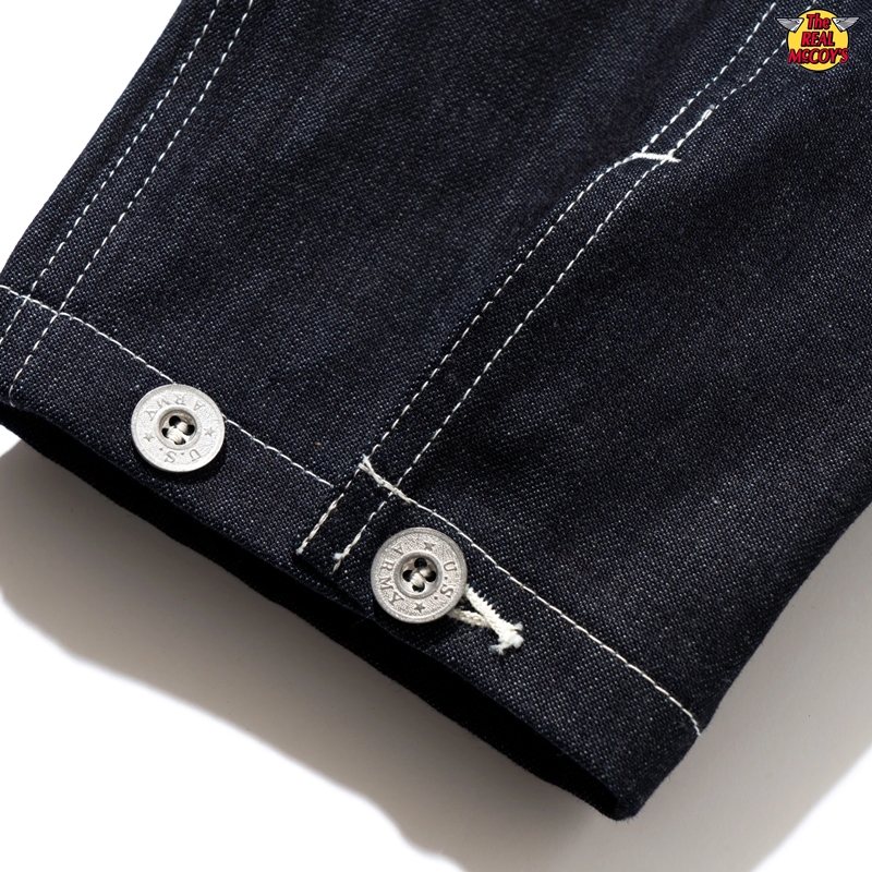 ザ リアルマッコイズ U.S. ARMY DENIM UTILITY OVERALL NDIGO デニム