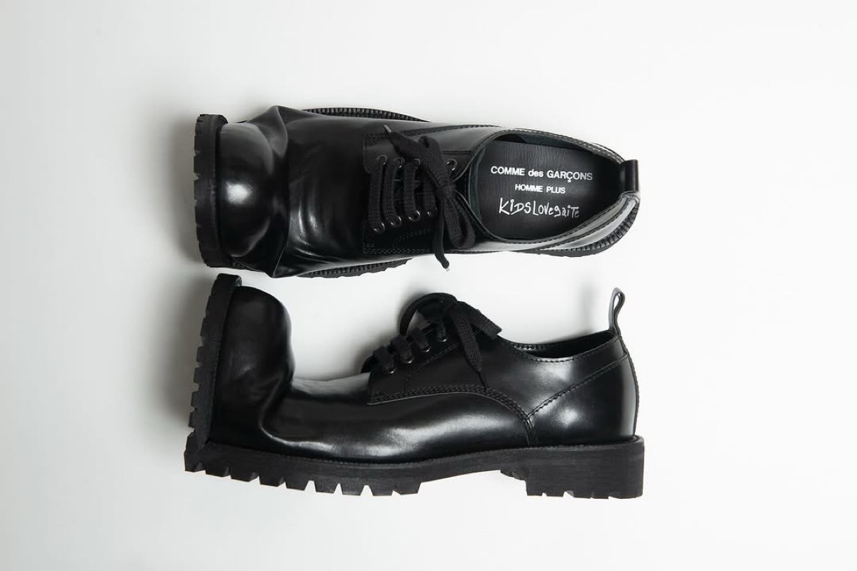 COMME des GARÇONS HOMME PLUS x KIDS LOVE GAITE 25FW コラボシューズ