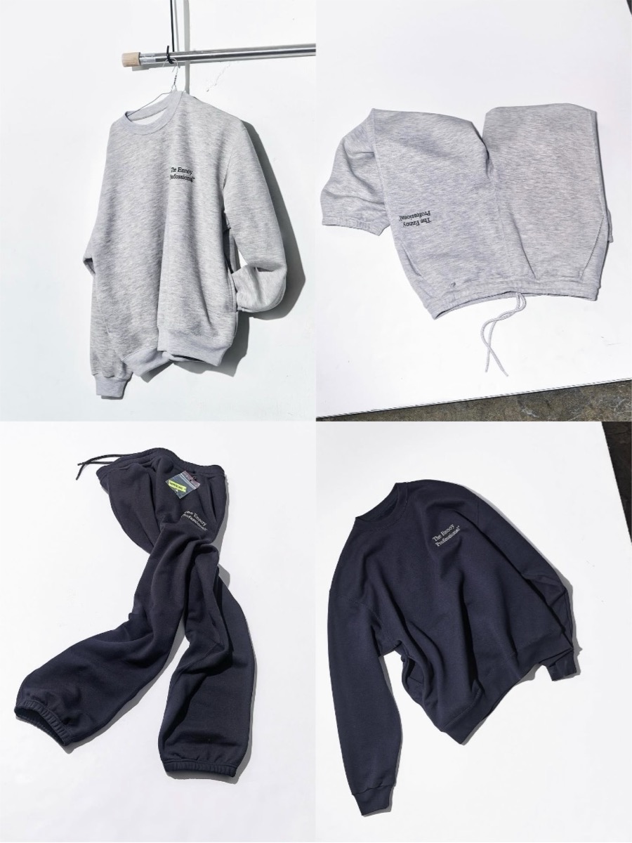 ENNOY x スタイリスト私物 Professional Crew Sweat Set Upの抽選販売