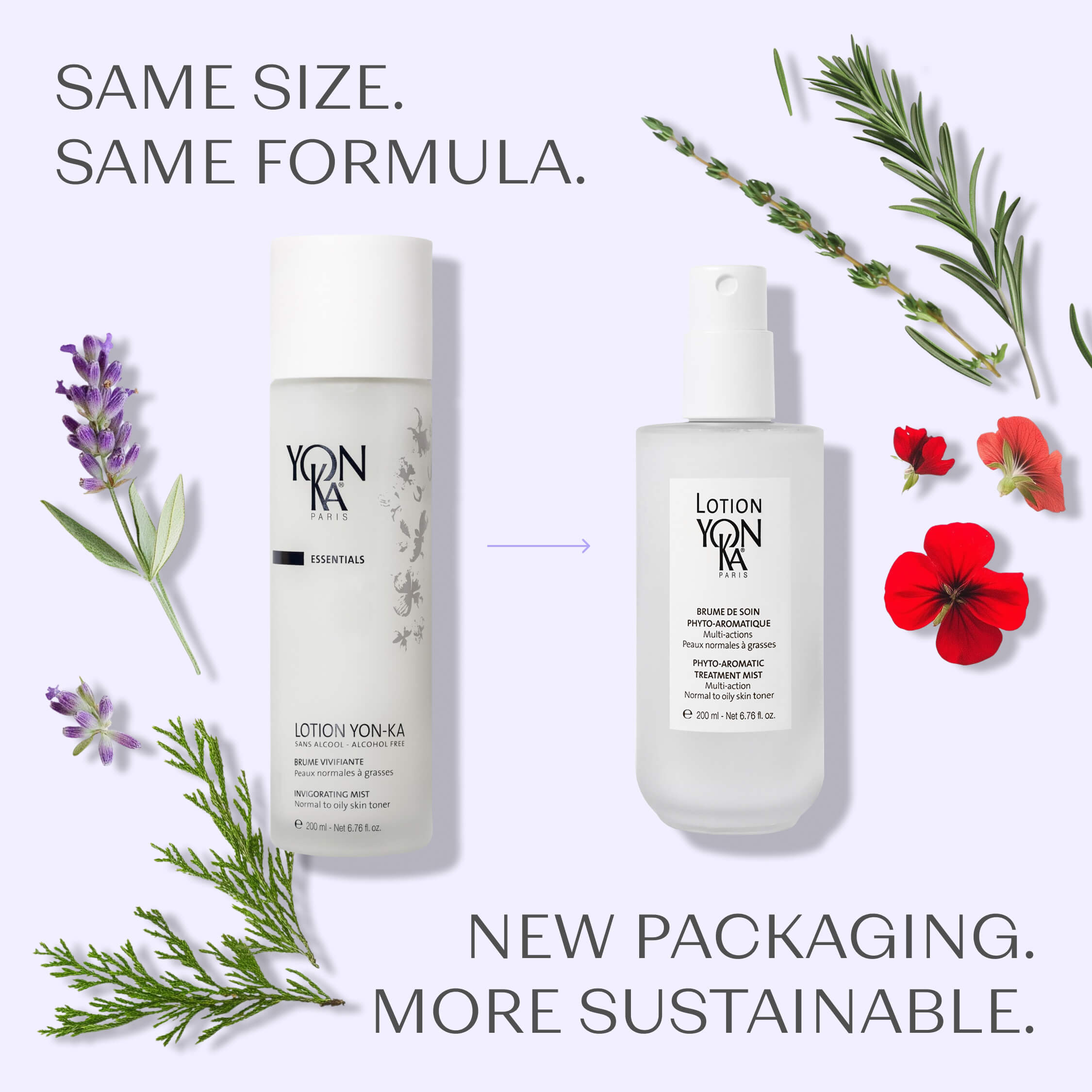 Lotion Yon-Ka PNG, Refreshing, Invigorating Mist | Face Toner by