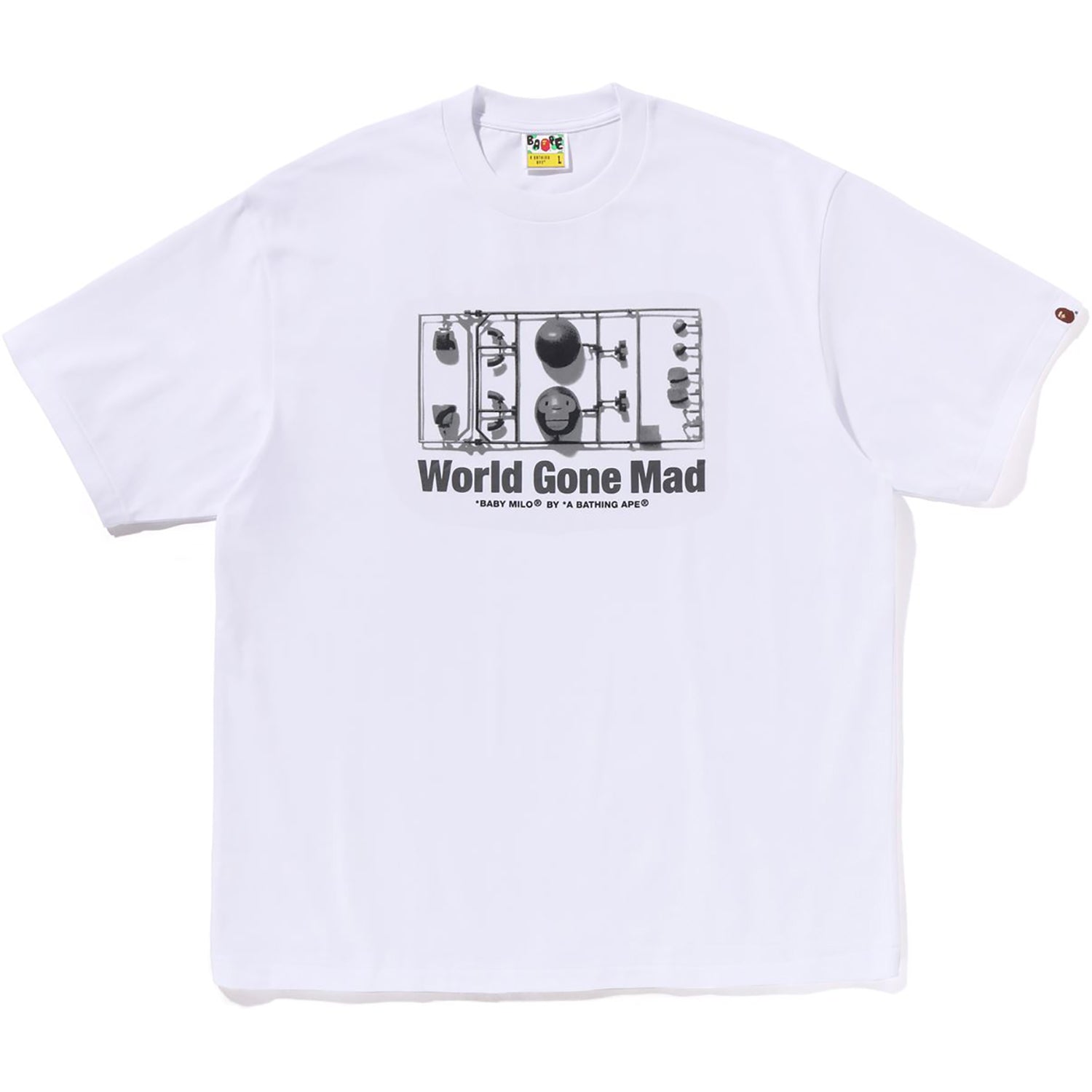 BABY MILO Figure Relaxed Fit Tee - BAPE x Joshua Vides 25th