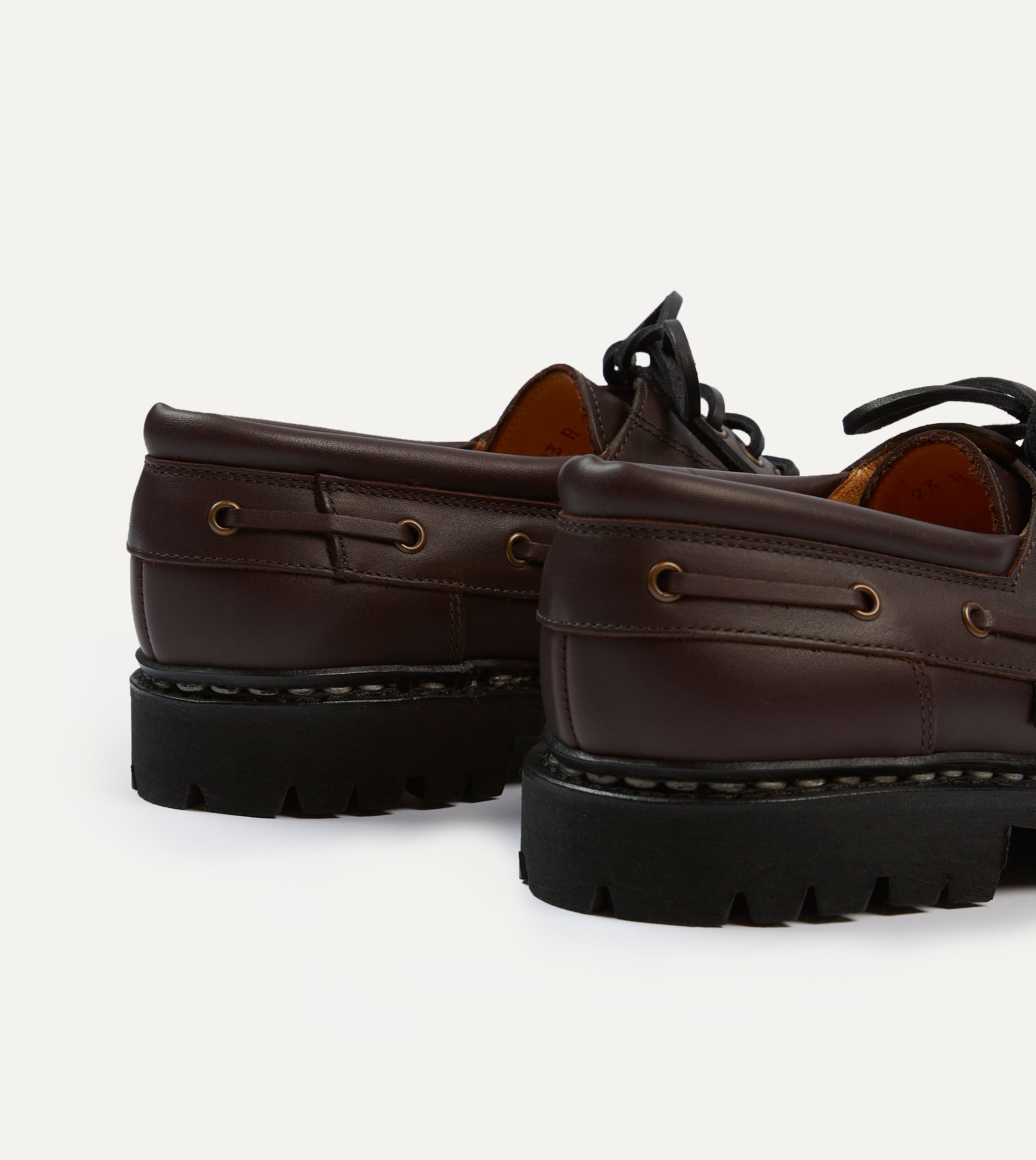 Paraboot Chimey Ébène Calf Leather Derby Shoe – Drakes US