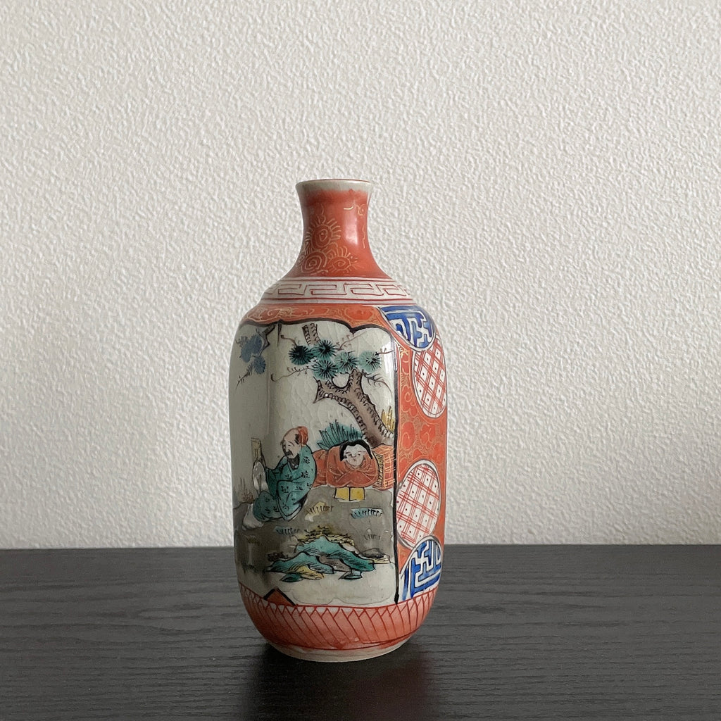 九谷 庄三風 徳利、または花器 – NORTA