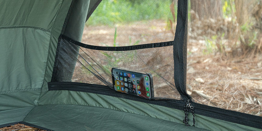 STOVEHUT TC パップテント 前室あり | 軍幕テント煙突穴付き 1-2人用