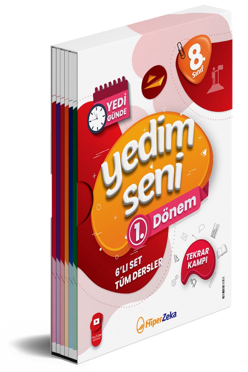 Hiper Zeka 2026 8. Sınıf Yedim Seni Birinci Dönem Soru Bankası | 6