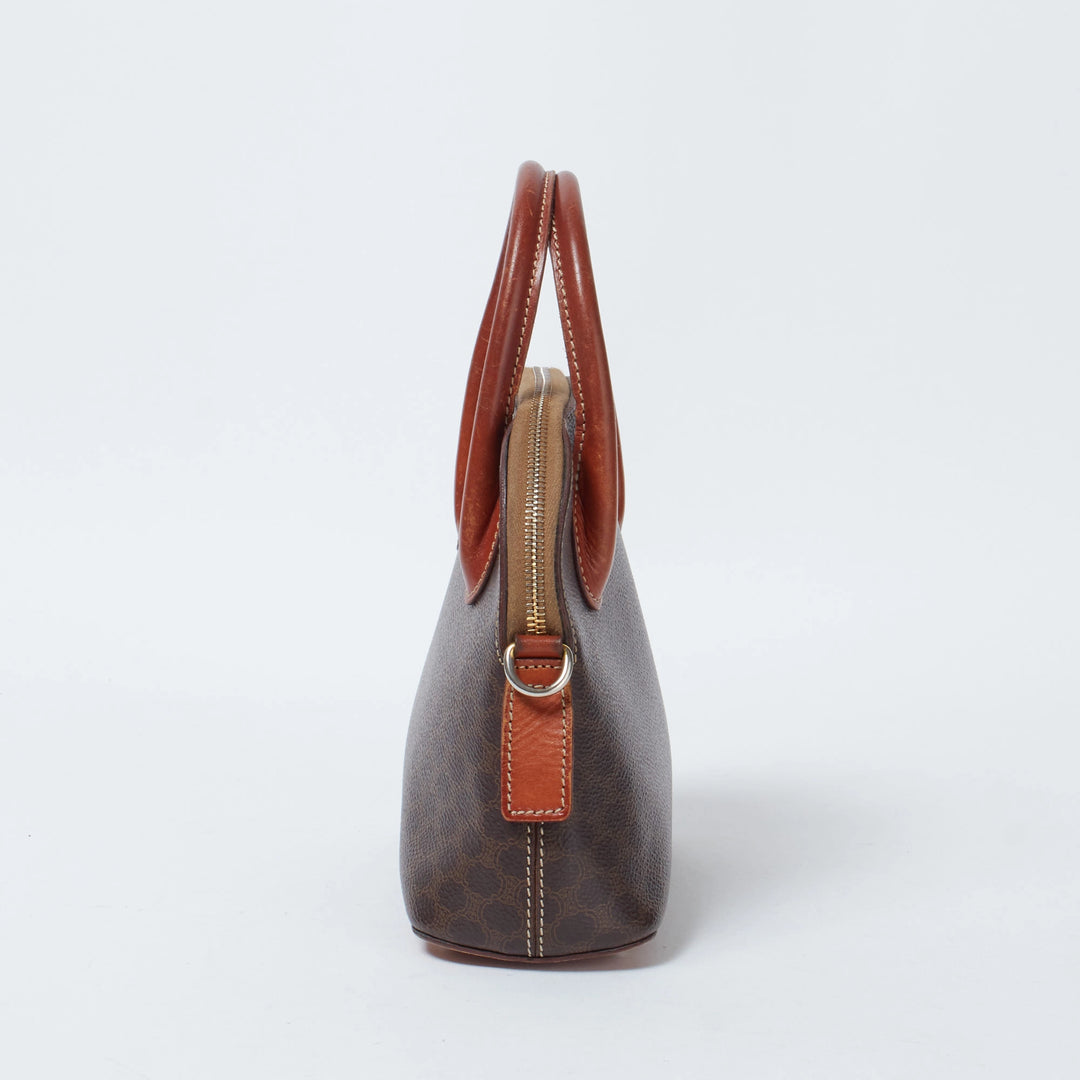 CELINE/セリーヌ】マカダム柄 ショルダーストラップ付き 2way