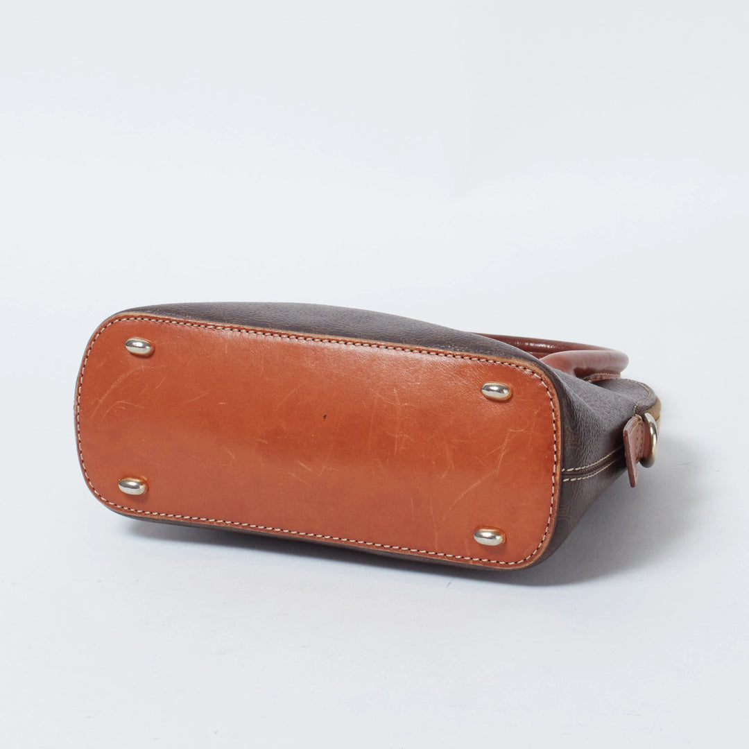 CELINE/セリーヌ】マカダム柄 ショルダーストラップ付き 2way