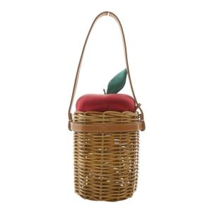 りんごバスケット かごバッグ（2024/12/26買取） - LUDLOW ラドロー