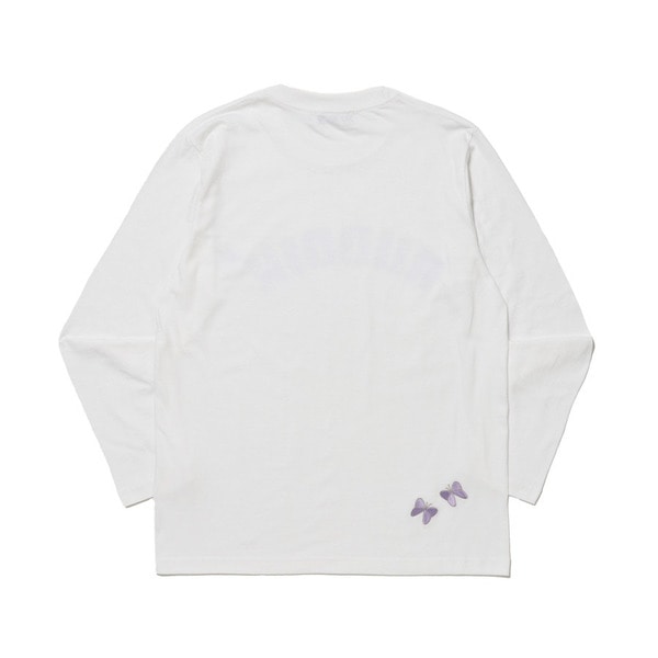 ミュージシャン buddix Arch Logo Butterfly EMB LS Tee