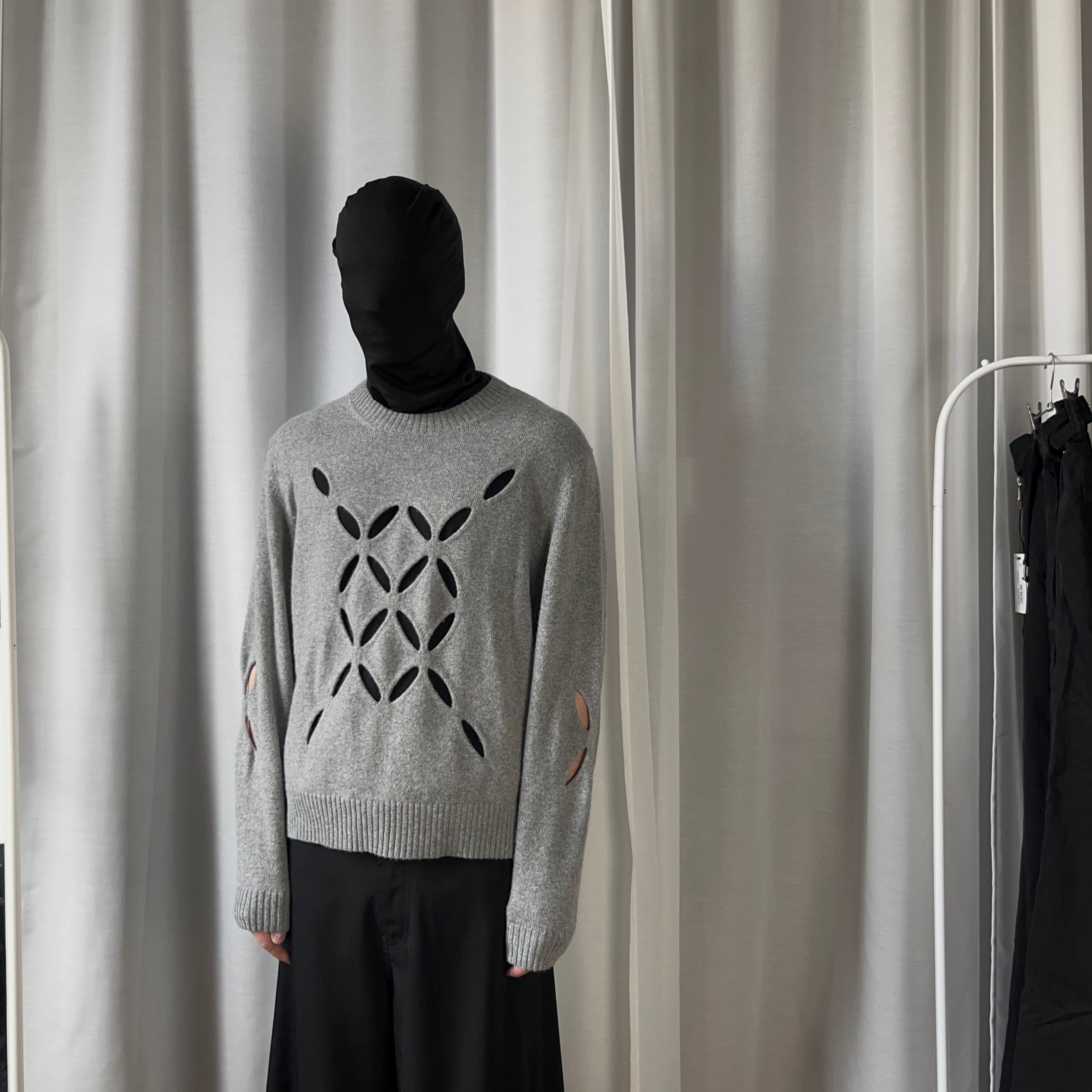 Stefan Cooke Slashed Knit Sweater - AW22 – Vertical Rags