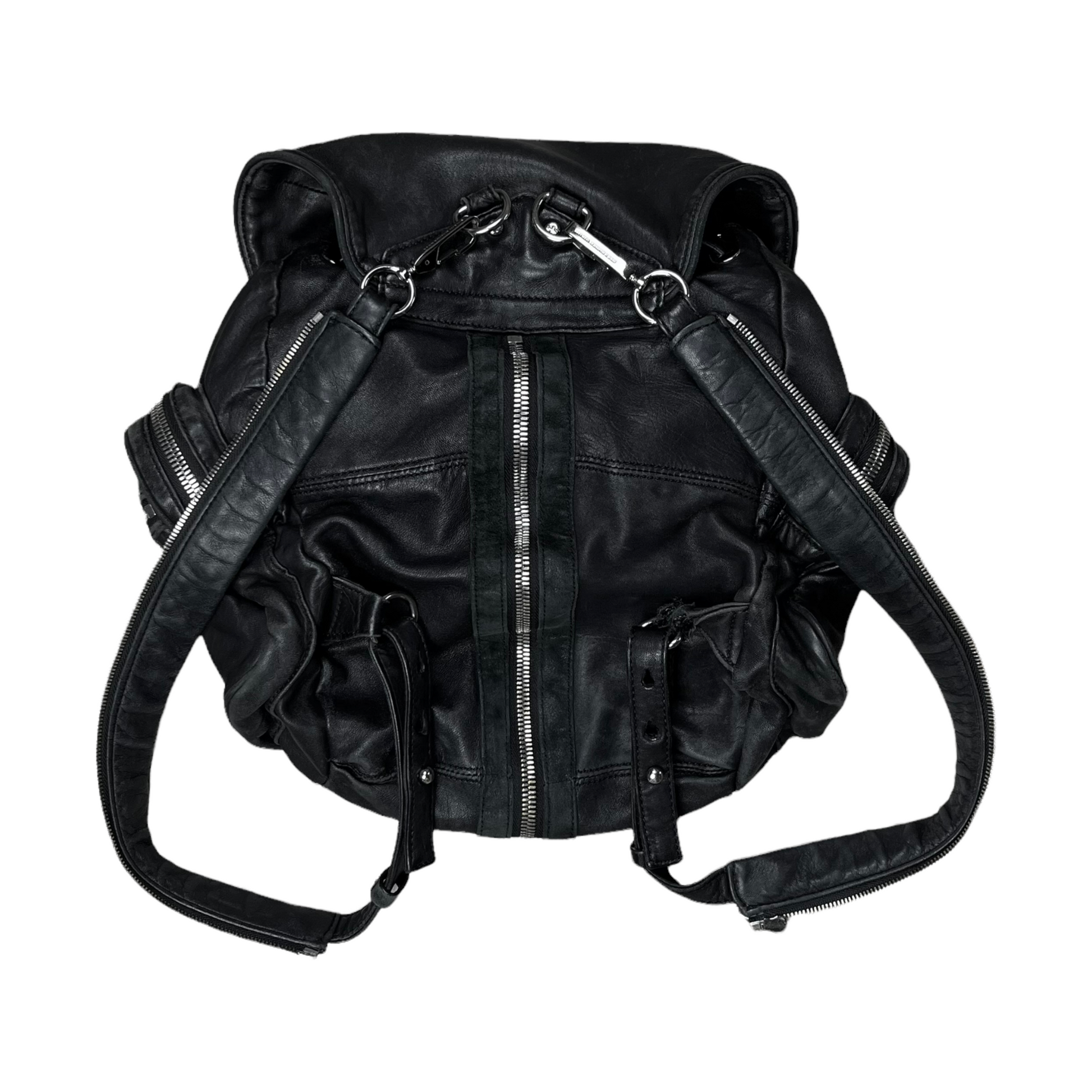 Alexander Wang Leather Hybrid Zip Bag – Vertical Rags
