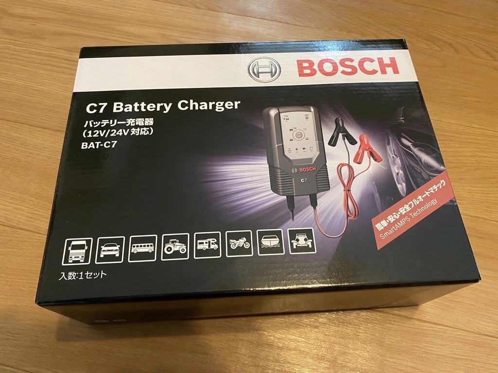 BOSCH C7バッテリーチャージャー – V-Class倶楽部