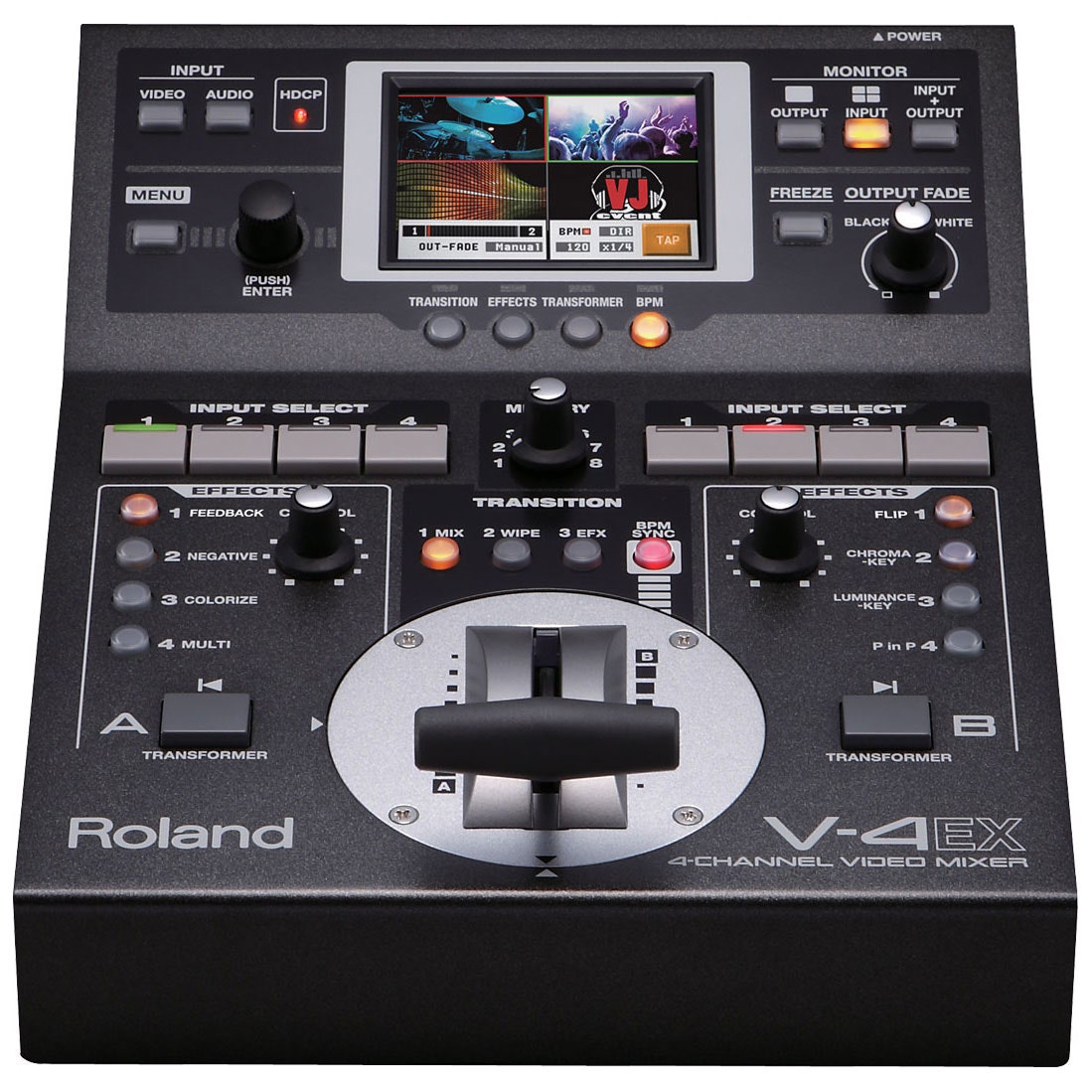 Roland V-4EX | Four-Channel Digital Video Mixer with Effects