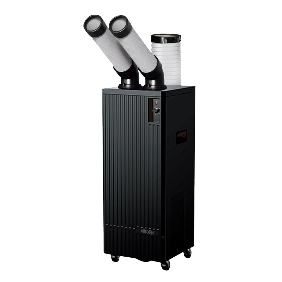 今季完売】KODEN 業務用スポットクーラー2口スリムタイプ【1年間保証