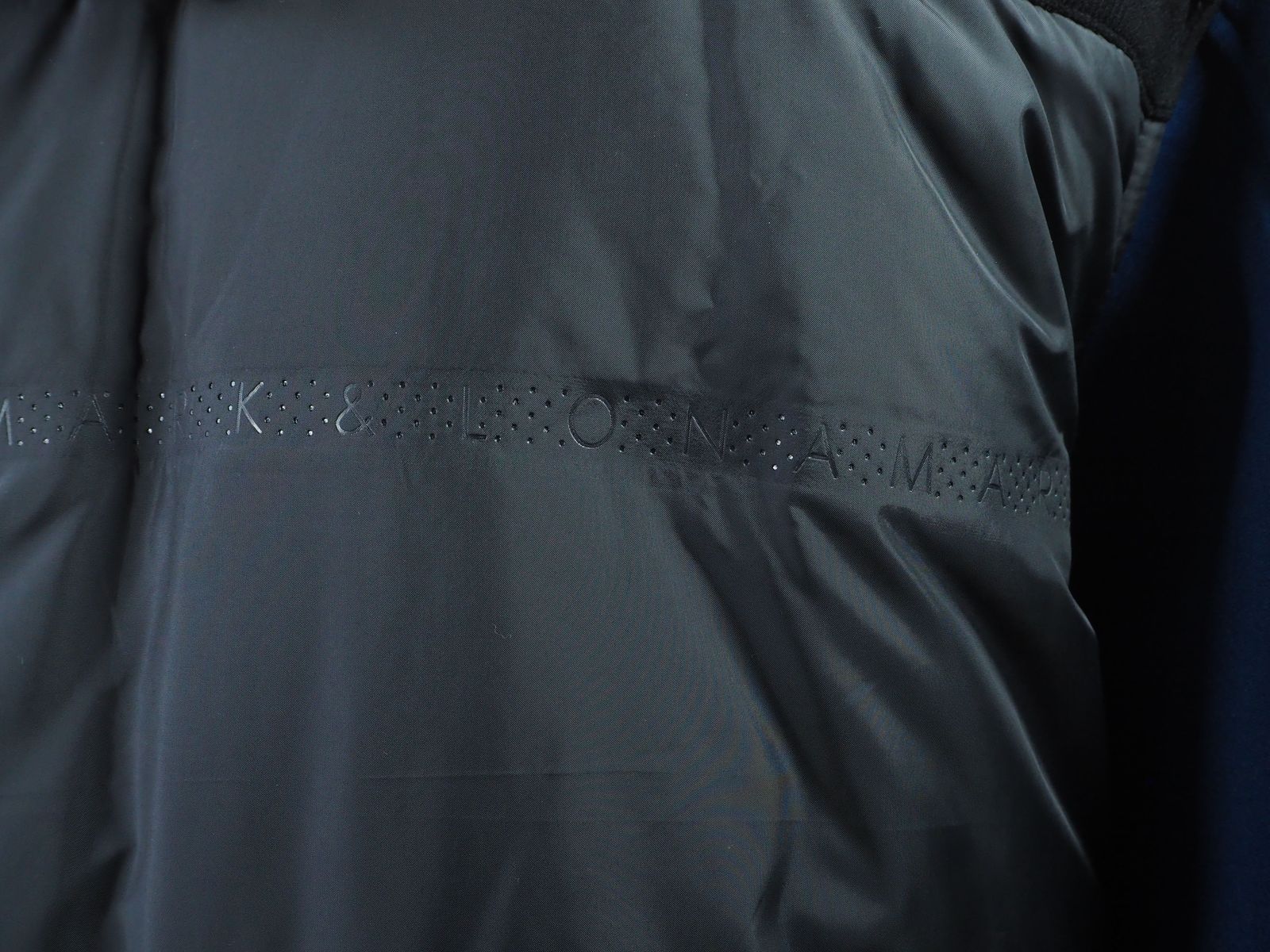 MARK&LONA - ダウンジャケット | ブルゾン | ブラック×ブルー | メンズ