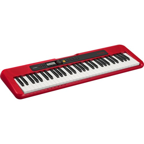 Casio Casiotone CT-S200 61-Key Digital Keyboard - Red - Victor Litz