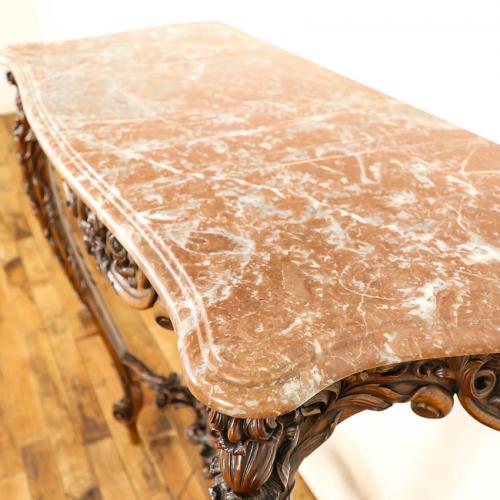 ☆希少!大理石天板フランスアンティーク☆ コンソールテーブル 机