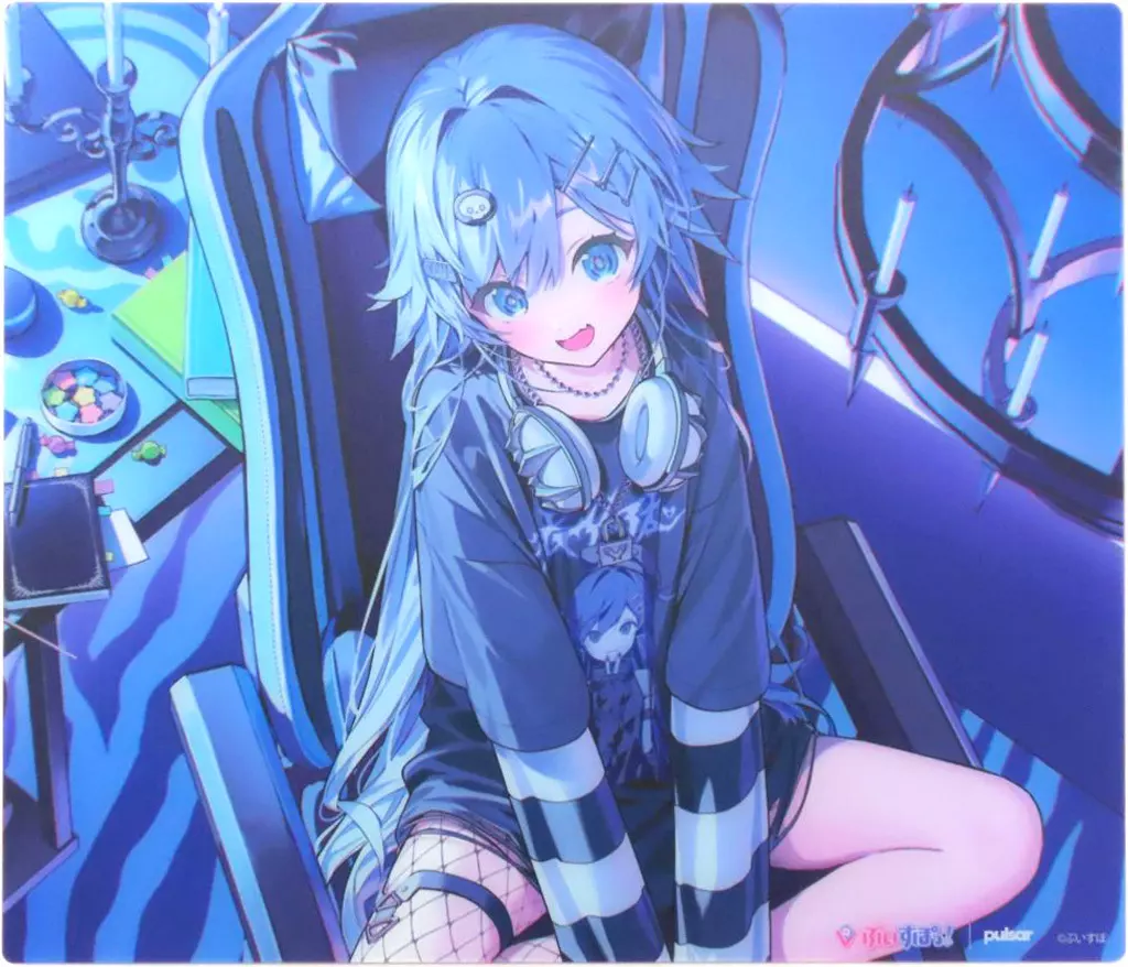 Yano Kuromu - Mouse Pad - VSPO! (夜乃くろむ VSPO! GEAR ガラス