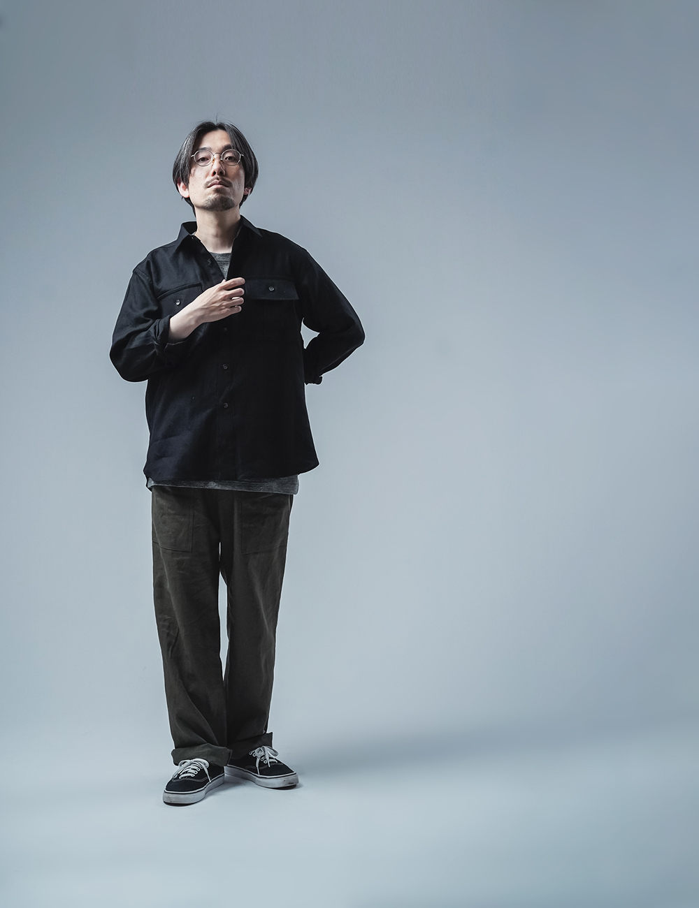 入門編】もう二度と手に入らないリネン100%ストレッチ サファリシャツ