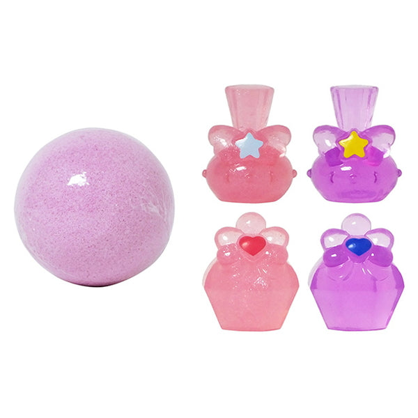 入浴剤 入浴料 バスボム マスコット入り入浴剤 きらきら変身ボトル