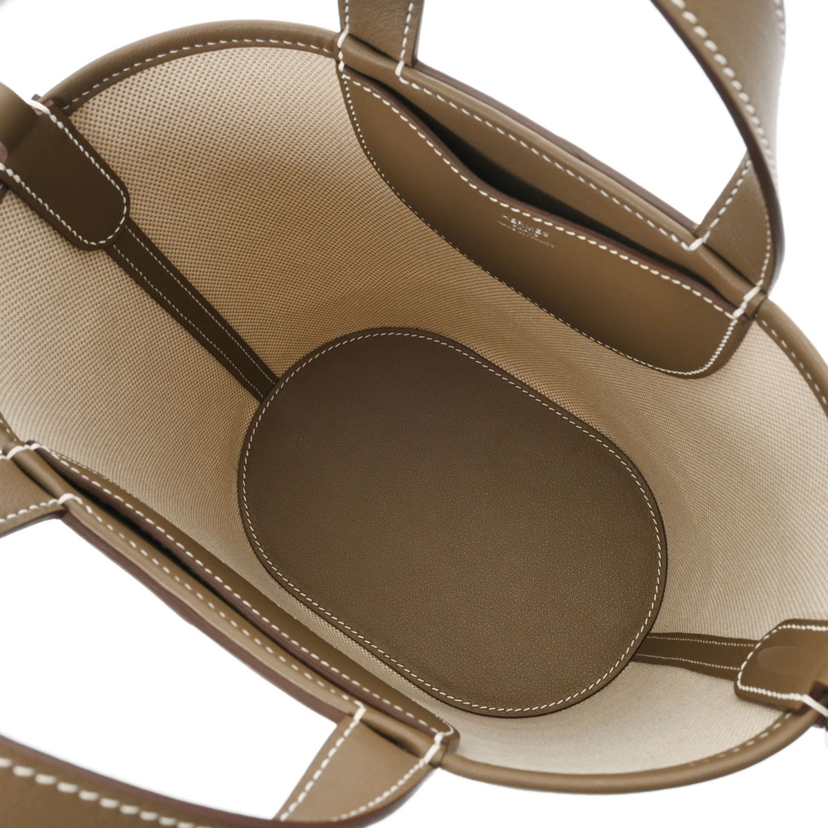 エルメス インザループ 18 エクリュ/エトゥープ トワルアッシュ/ヴォー