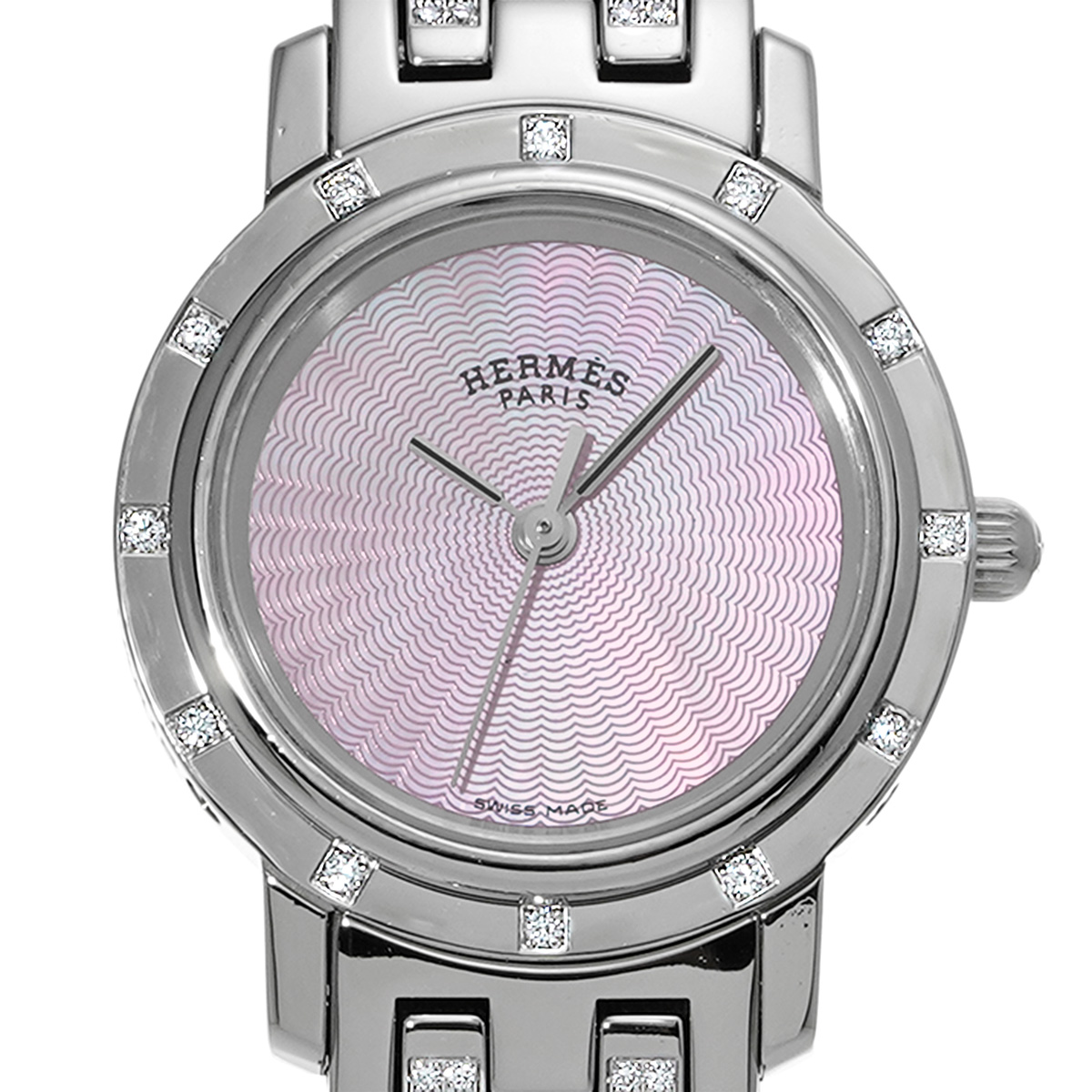 エルメス クリッパー ナクレ CL4.230.217/3869 ピンクシェル