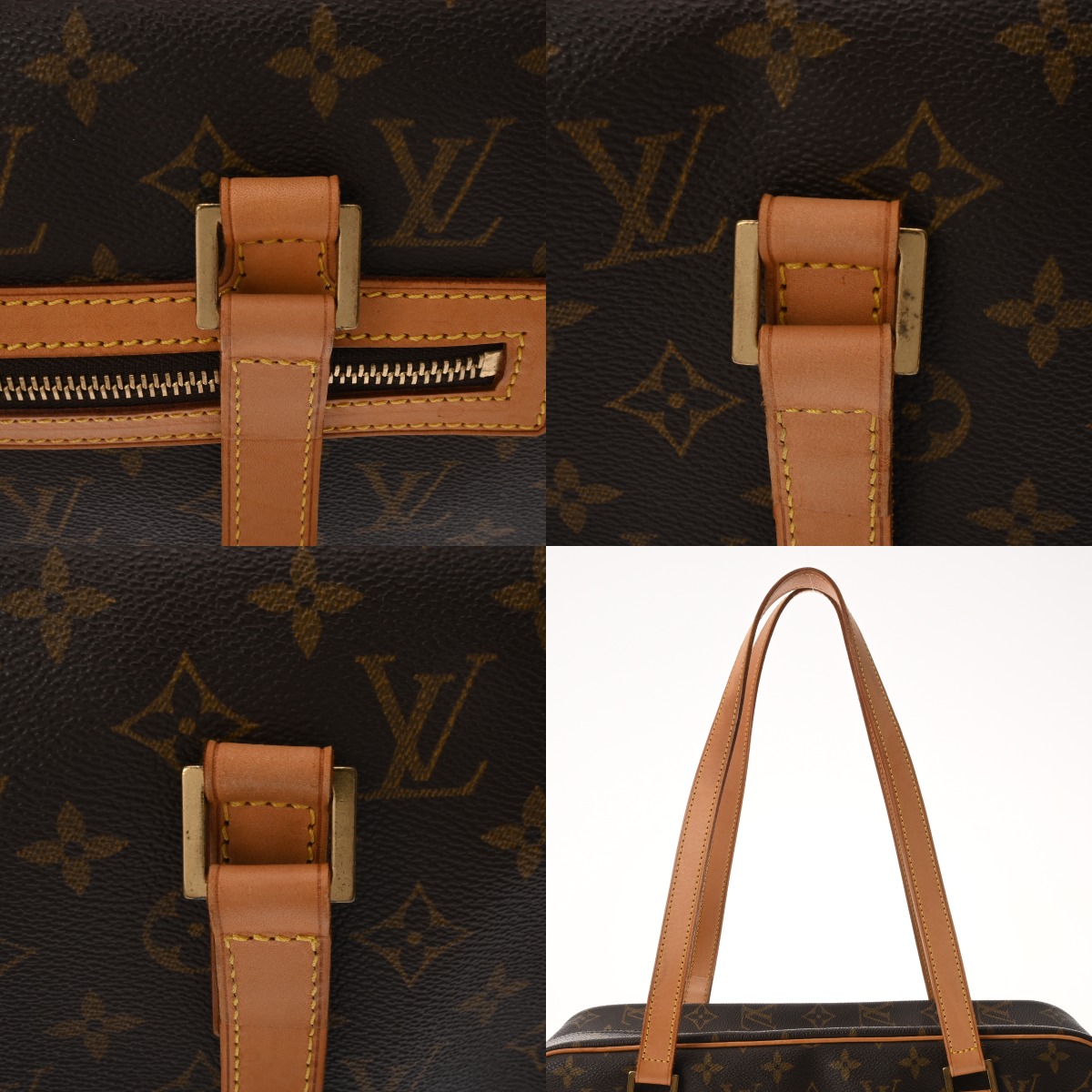 ルイ ヴィトン モノグラム シテ GM ブラウン M51181 モノグラム