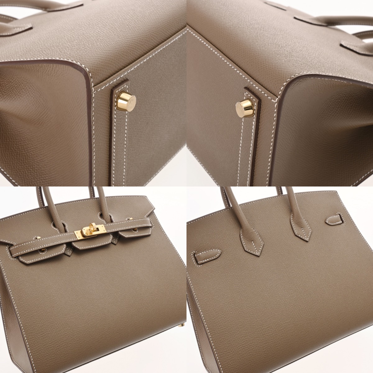 エルメス バーキン 25 セリエ エトゥープ ヴォーエプソン レディース