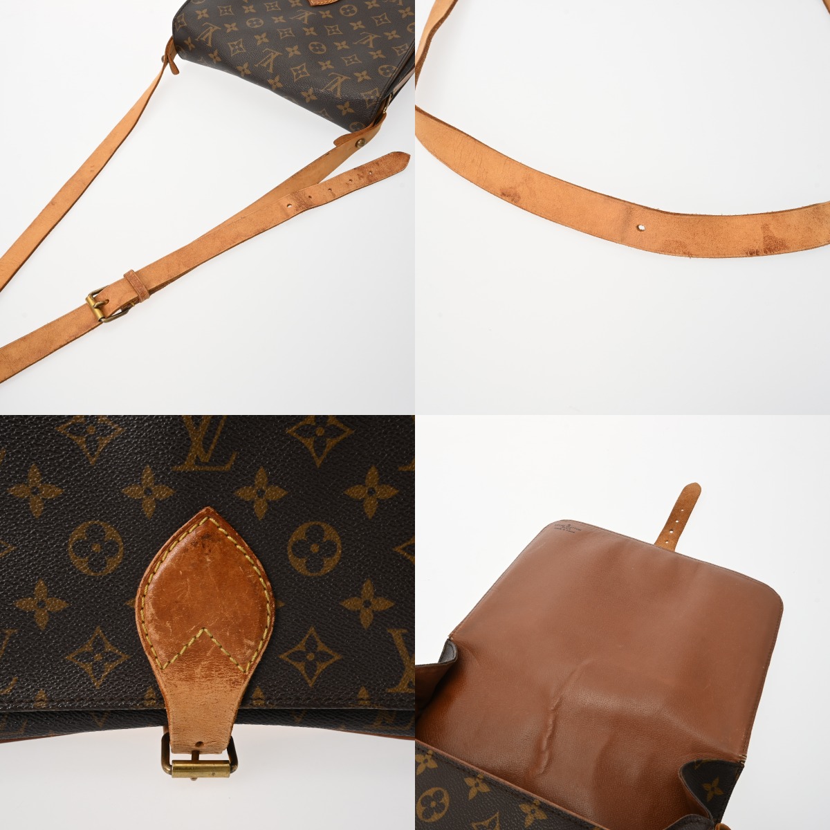 ルイ ヴィトン モノグラム カルトシエール GM ブラウン M51252