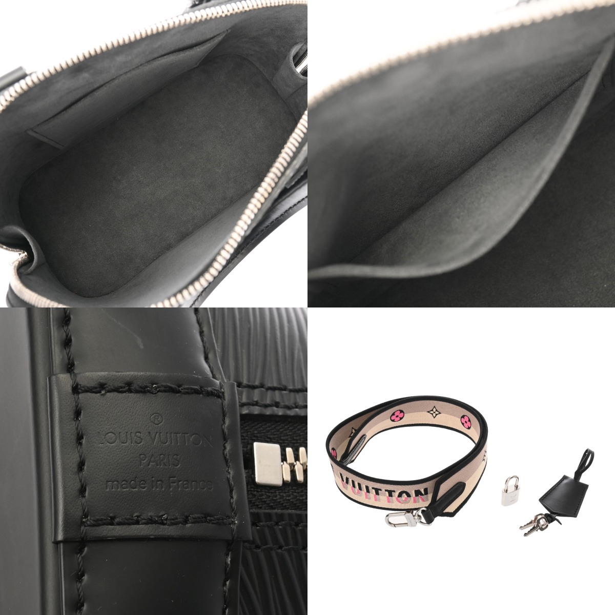 ルイ ヴィトン エピ アルマBB 2WAY ノワール M59217 エピレザー