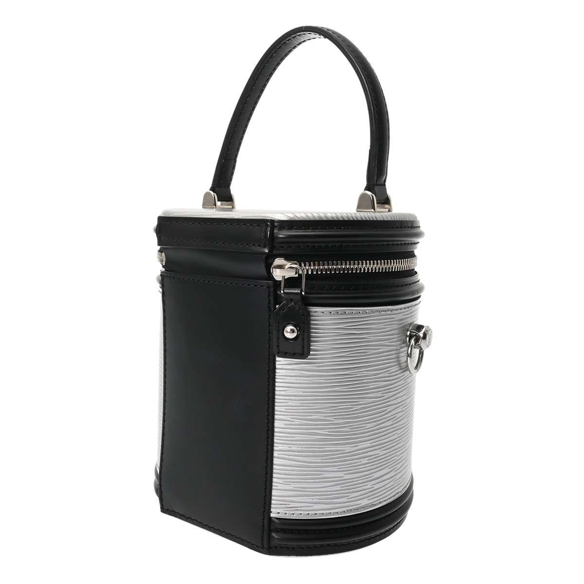 ルイ ヴィトン エピ カンヌ 2WAY シルバー/ノワール M55316 レザー