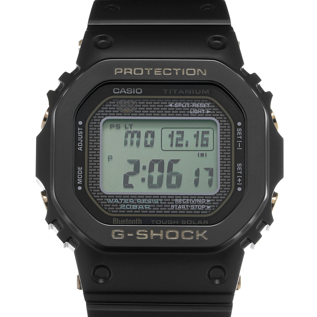 カシオ G-SHOCK フルメタル GMW-B5000TB-1JR ブラック メンズ 時計