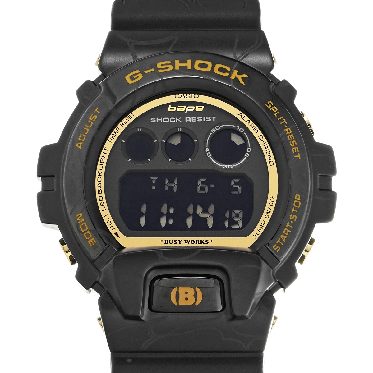 カシオ G-SHOCK A BATHING APE 30周年記念モデル GM-6900BAPE-1