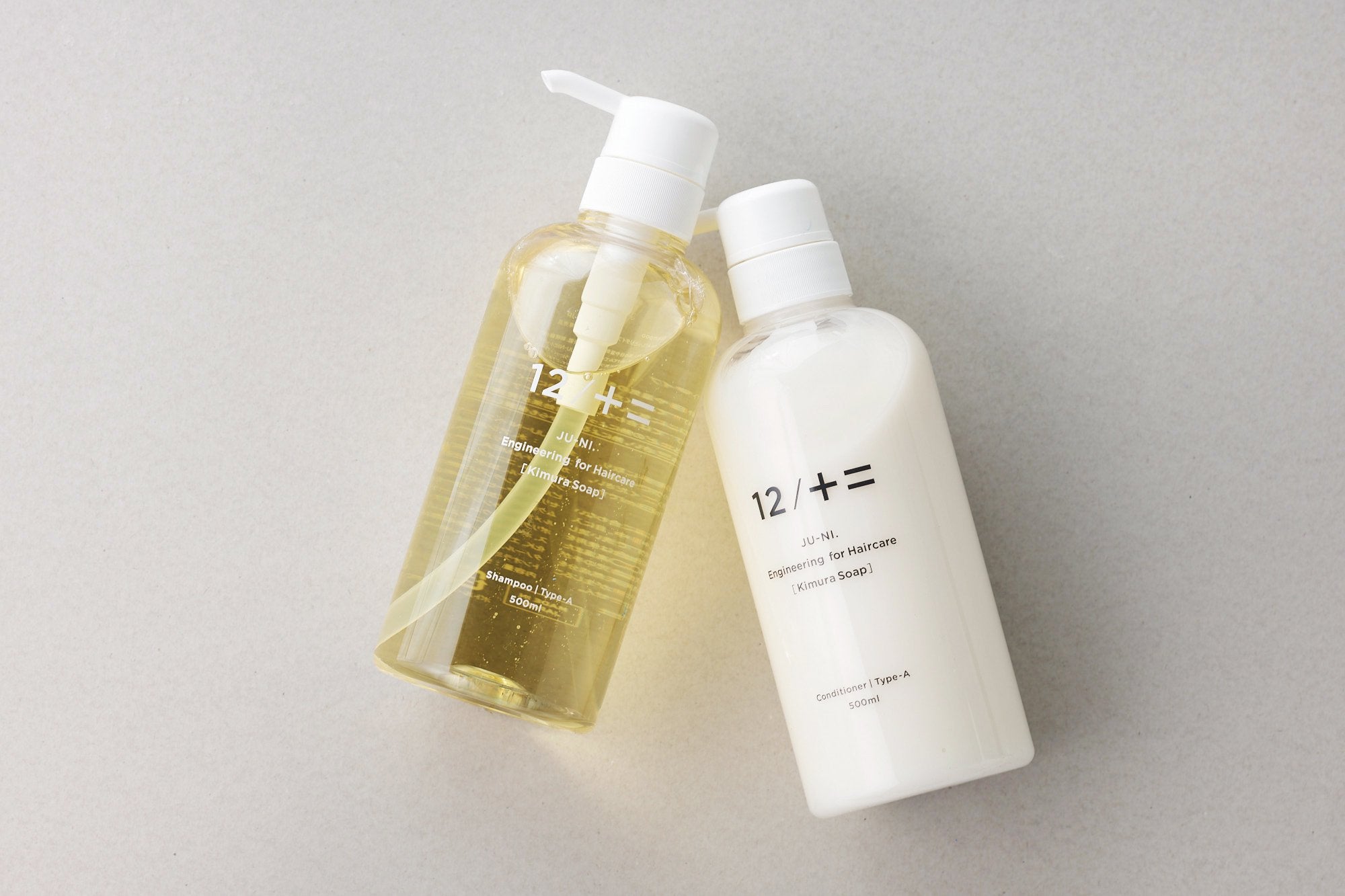 12/JU-NI シャンプー・コンディショナー TypeA(しっとりタイプ)｜木村石鹸