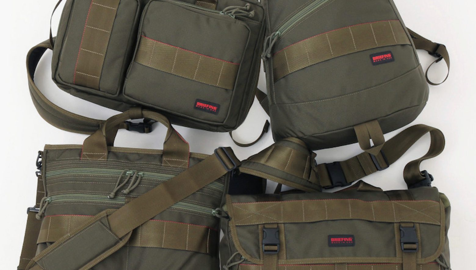 BRIEFINGのMade in USAシリーズより、待望の新色「レンジャーグリーン