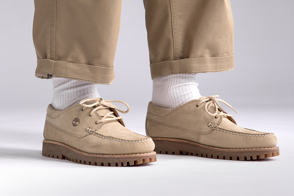 ティンバーランドの名作がライトな夏仕様に。フカフカな履き心地に