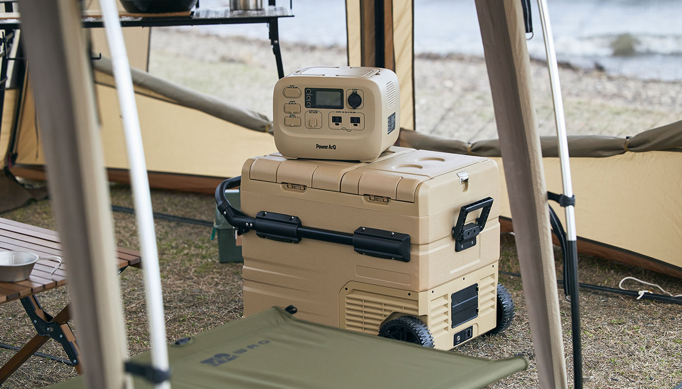 2室独立で冷蔵・冷凍が同時に可能なポータブル冷蔵庫「ICEBERG 45L」が