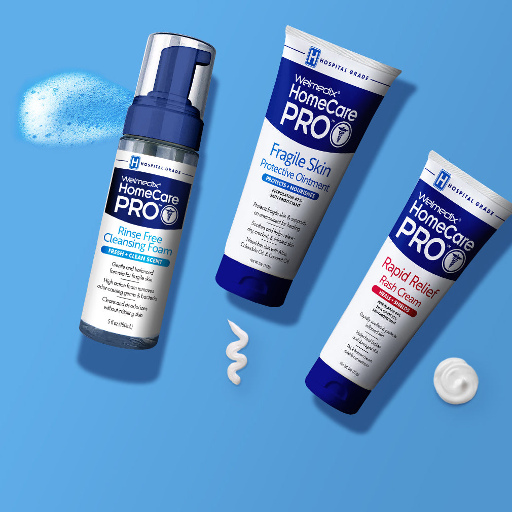No Rinse Cleansing Foam for Sensitive, Thin Skin – Welmedix-homecare