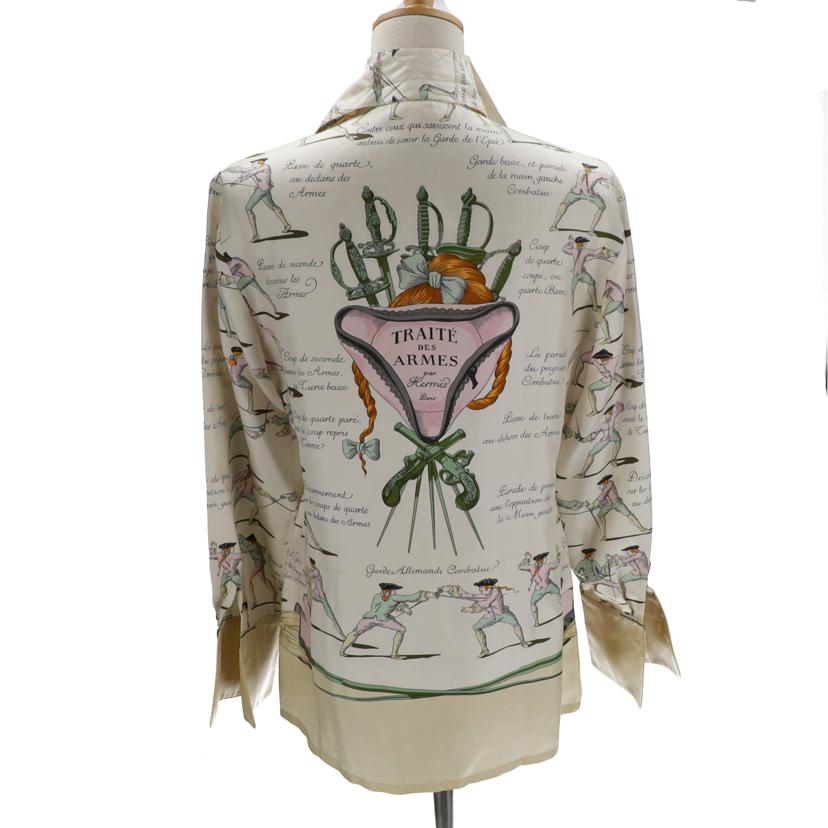 HERMES エルメス HERMES シルクブラウス レディース/ブランド